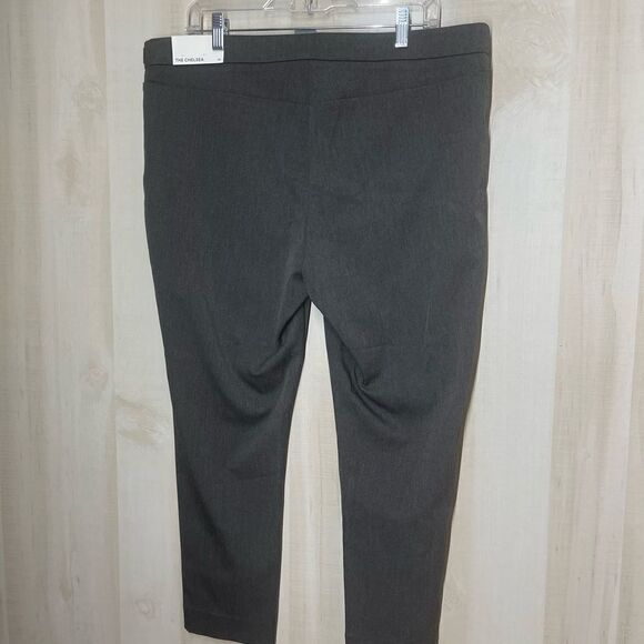 NWT Ann Taylor The Chelsea gray pants, size 16 petite - Picture 9 of 16